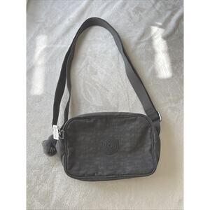 Kippling Silen Mini Bag Gray NWT with Mini Monkey